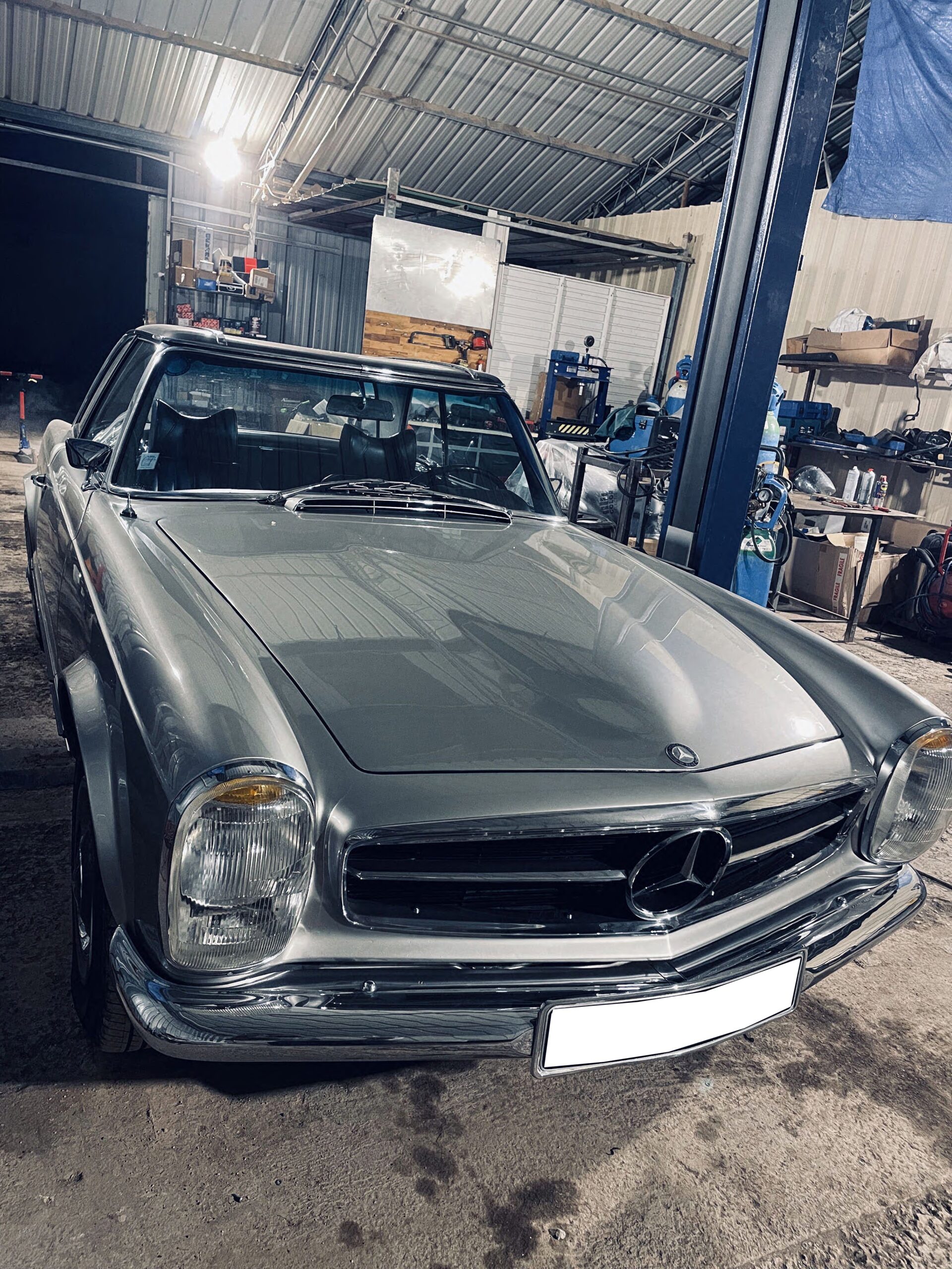 soudure-échappement-83-mercedes-sl3