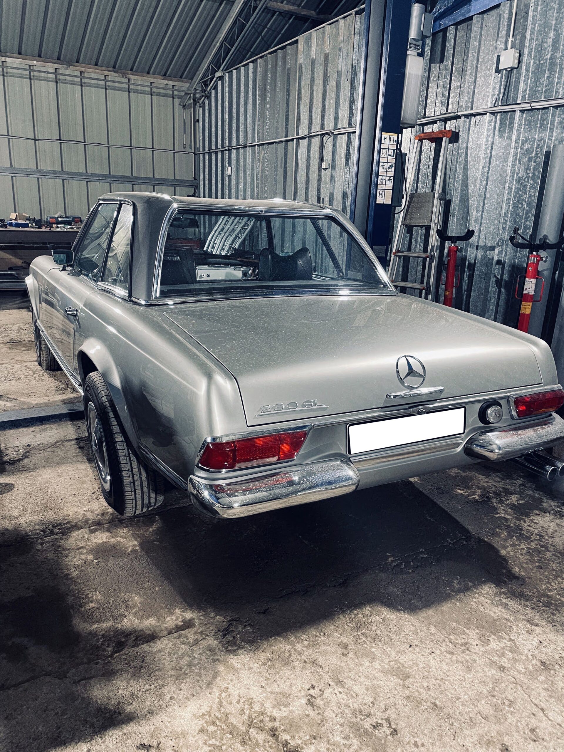 soudure-échappement-83-mercedes-sl4