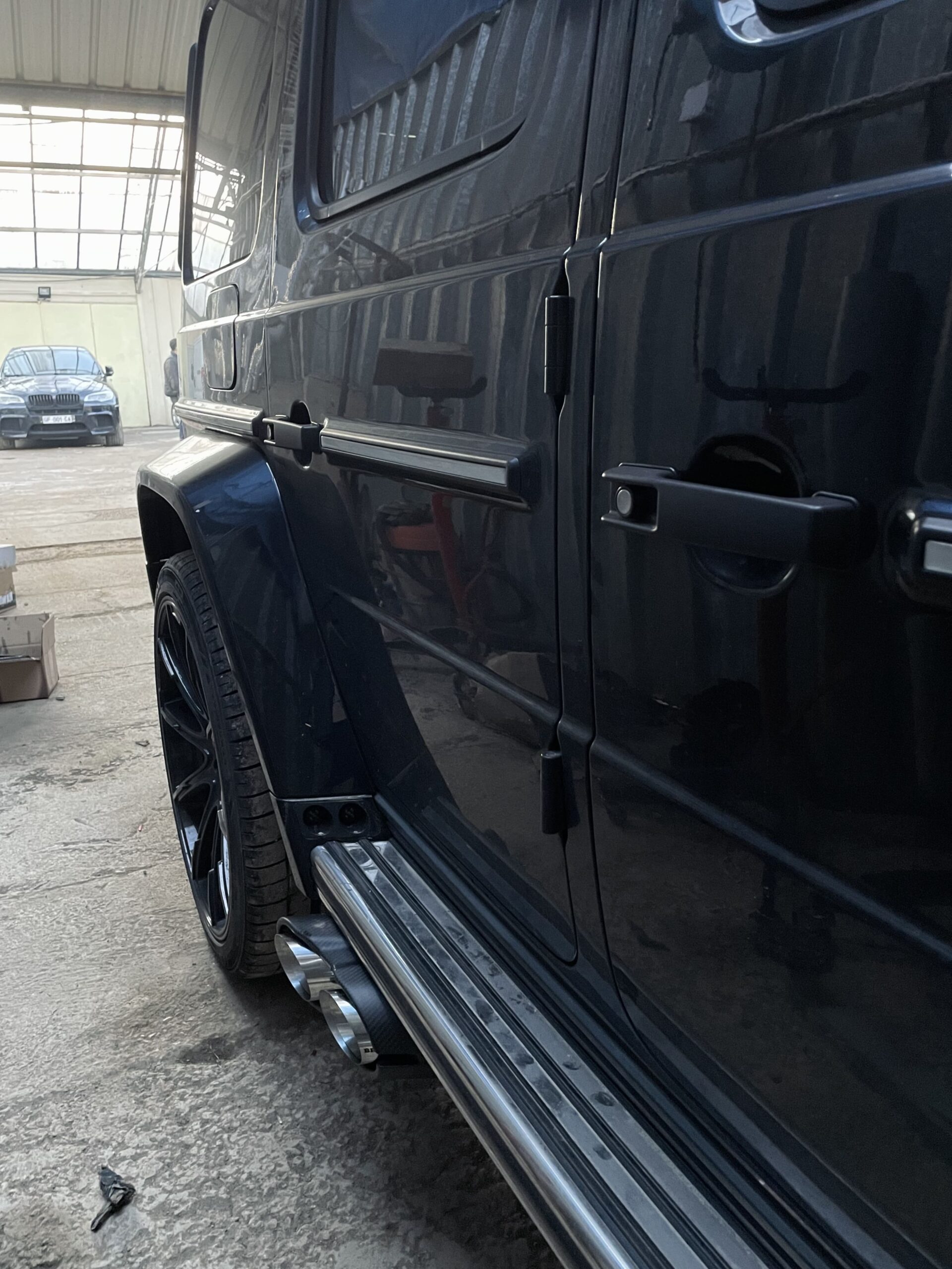 soudure-alu-titane-echappement-mercedes-G-AMG-83-metalprosoudure2 soudure-rouen-metallurgie-rouen-reparation-soudure-titane-rouen-76-as-mettalurgie